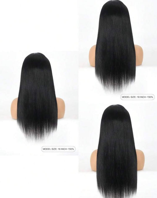 Gloria Straight Wig(human blend) high quality