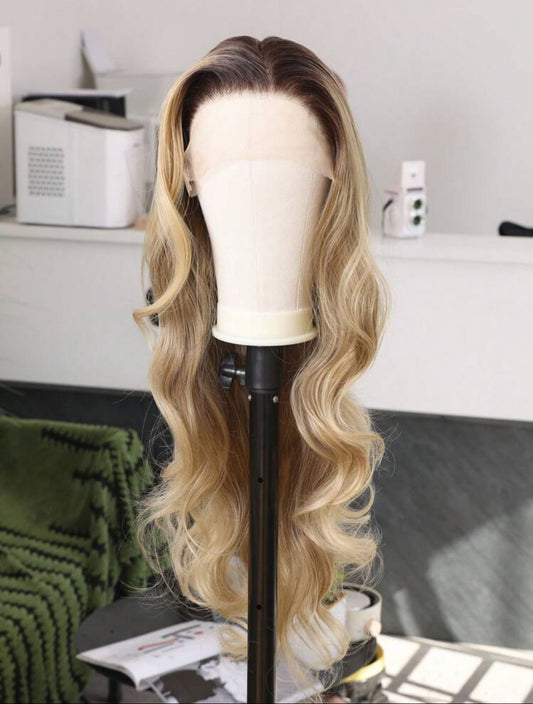 Beyonce Bombshell Wig(human blend)
